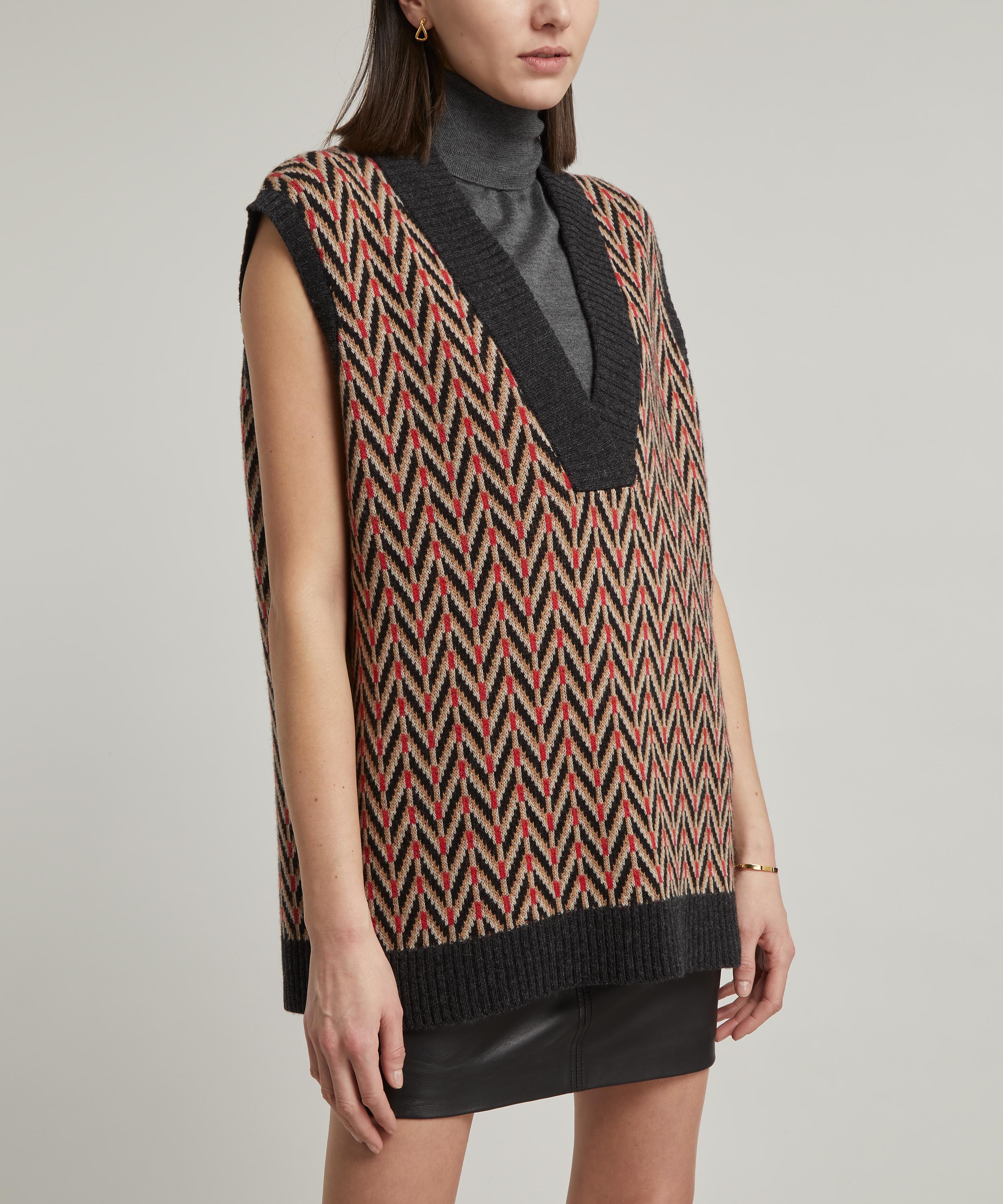 Wood Wood - Brianna Broken Tweed Wool Vest image number 1