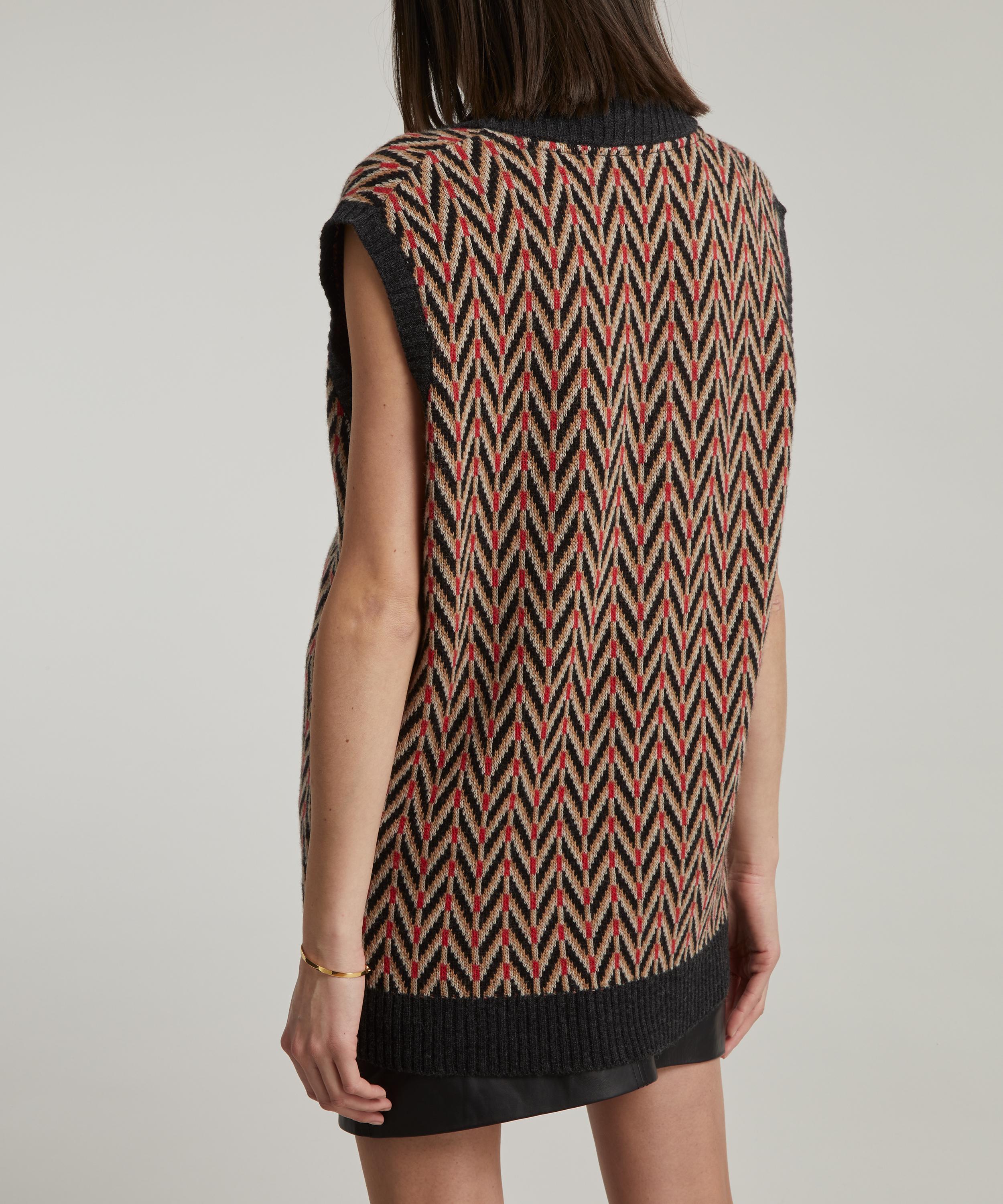 Wood Wood - Brianna Broken Tweed Wool Vest image number 3