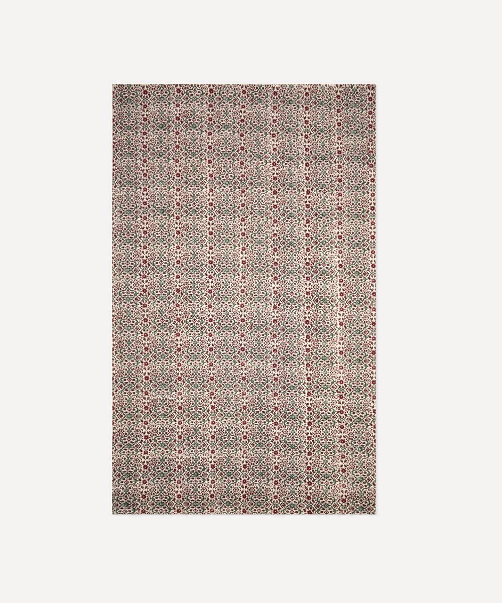 Les Ottomans - Ikat Hand-Printed 250x150cm Cotton Tablecloth