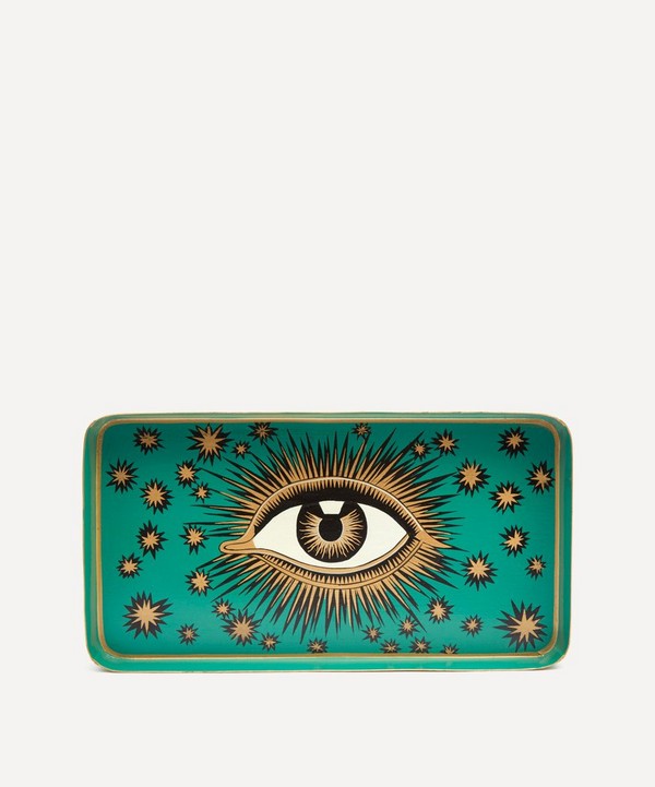 Les Ottomans - Eye Hand-Painted Iron Tray image number null