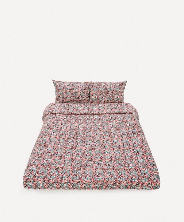 Coco & Wolf - Poppy and Daisy Teal Double Duvet Cover Set image number 0