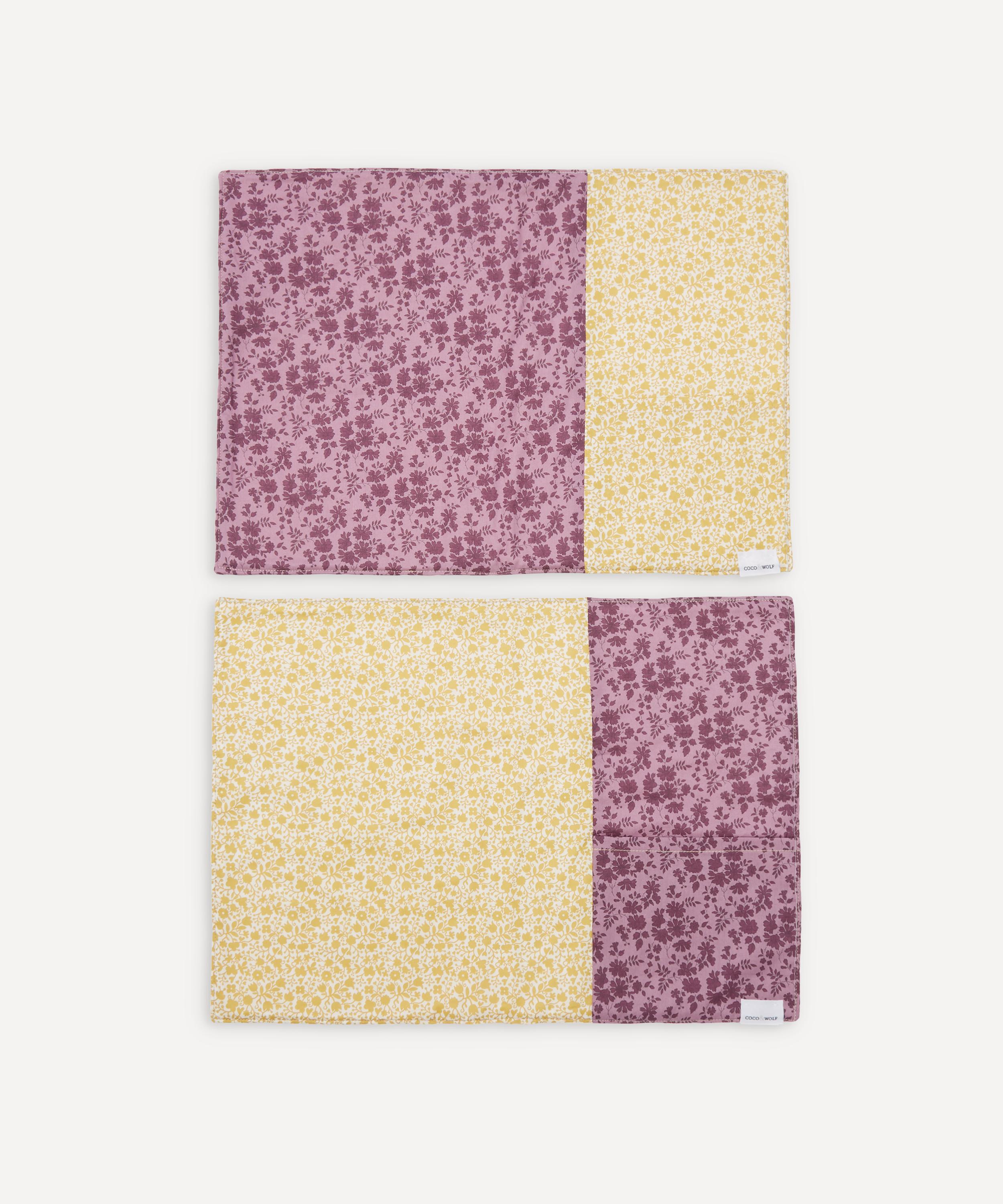 Coco & Wolf - Floral Stencil and Capel Pocket Placemats Set of Two image number 0