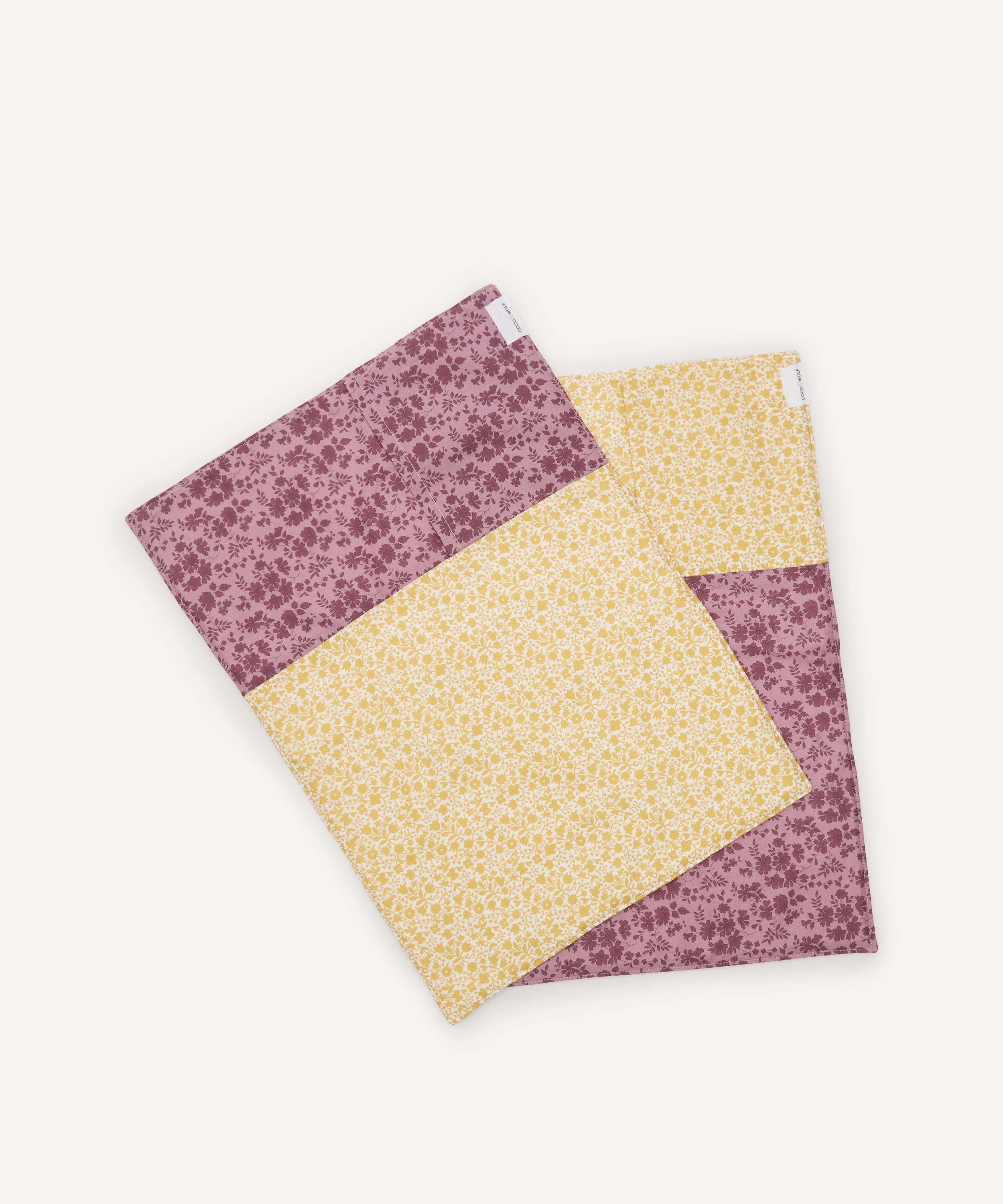 Coco & Wolf - Floral Stencil and Capel Pocket Placemats Set of Two image number 1