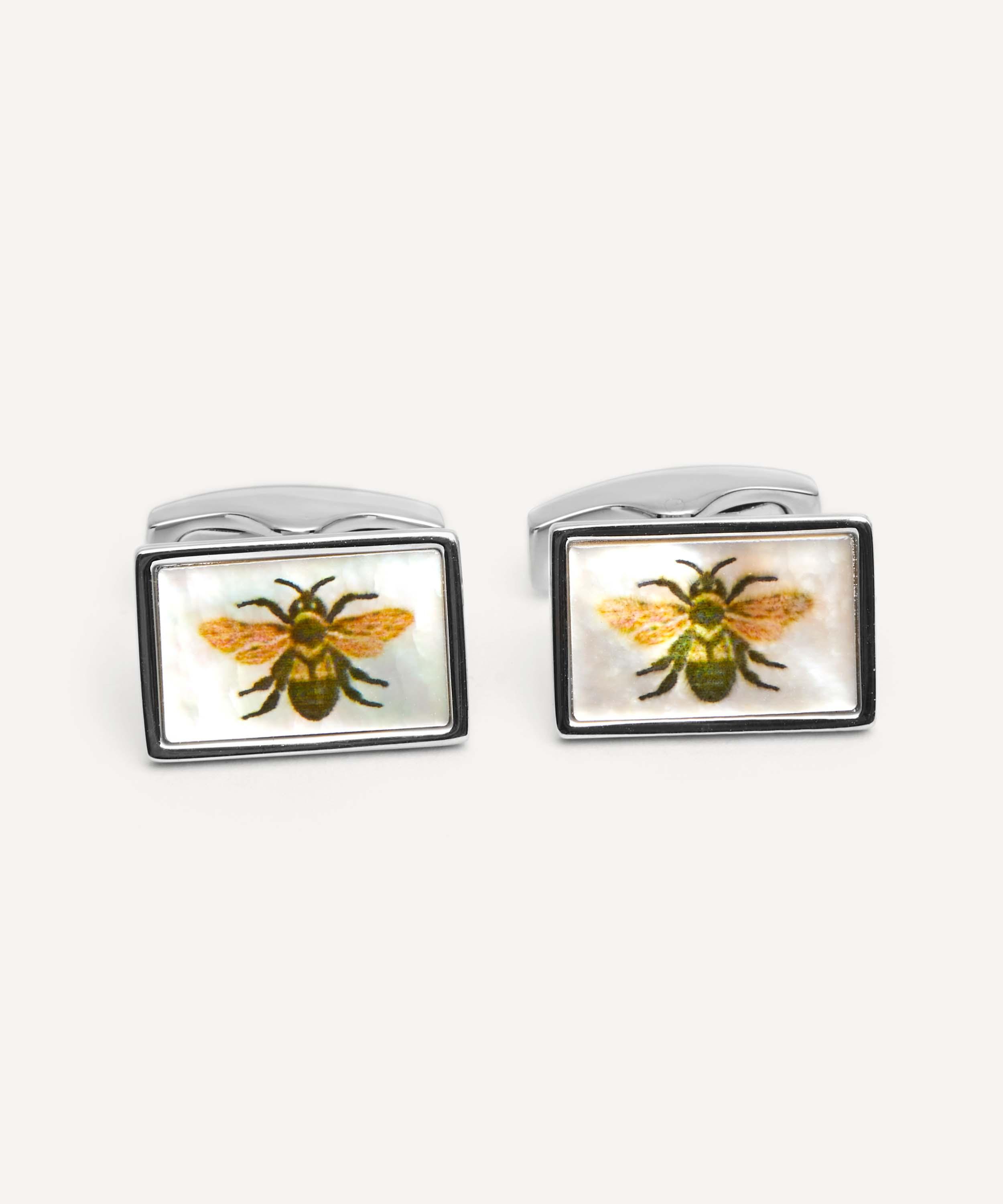 Simon Carter - Botanical Bee Cufflinks image number 0