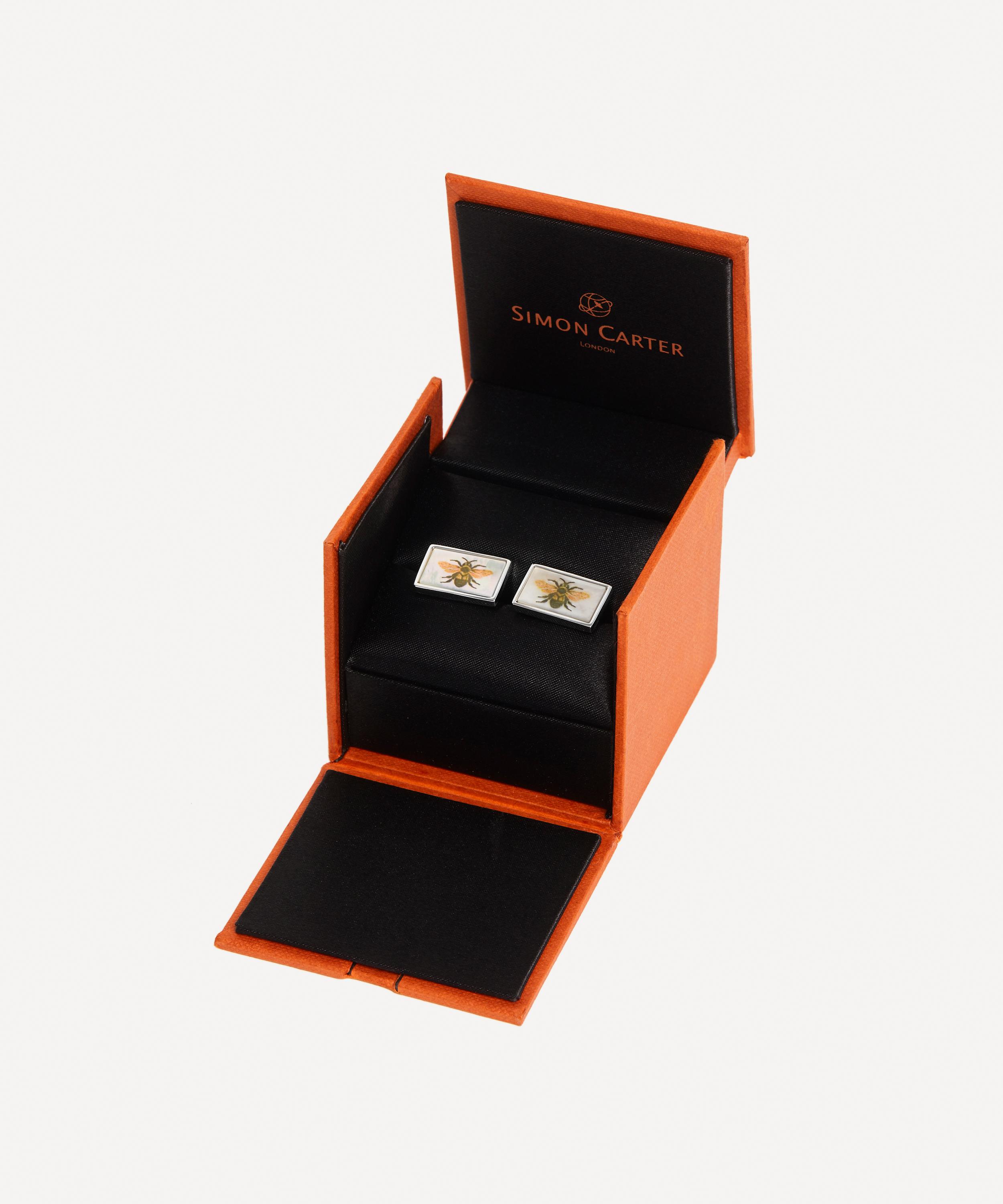 Simon Carter - Botanical Bee Cufflinks image number 3