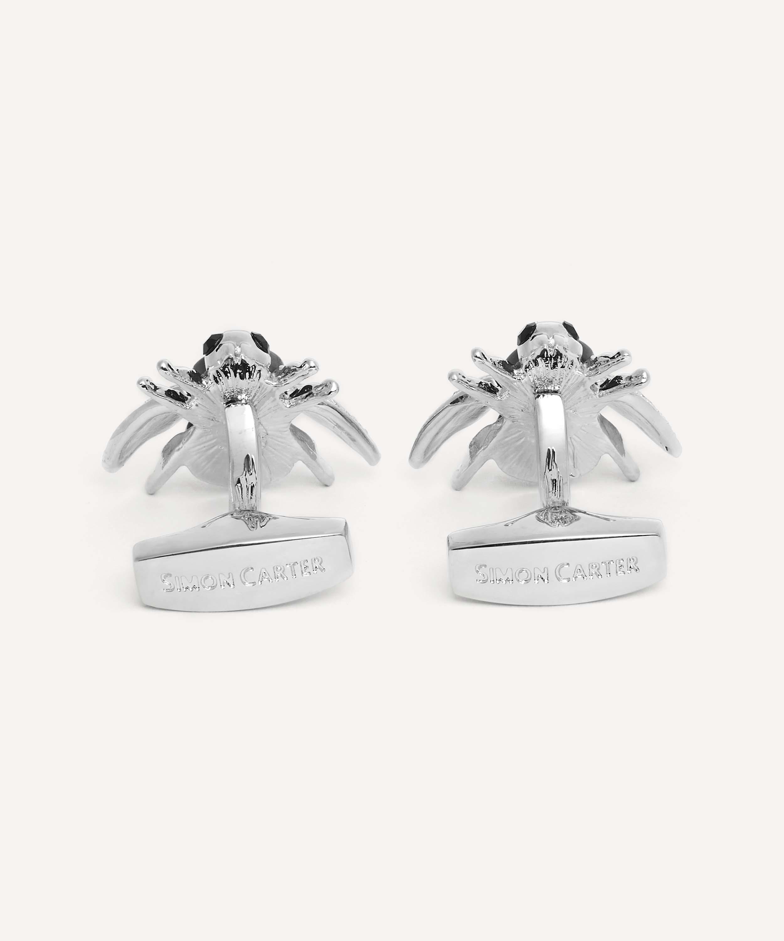 Simon Carter - Darwin Bee Swarovski Crystal Cufflinks image number 2