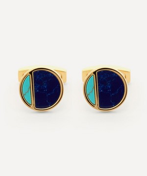 Simon Carter - Eclipse Sodalite and Blue Howlite Cufflinks image number 0