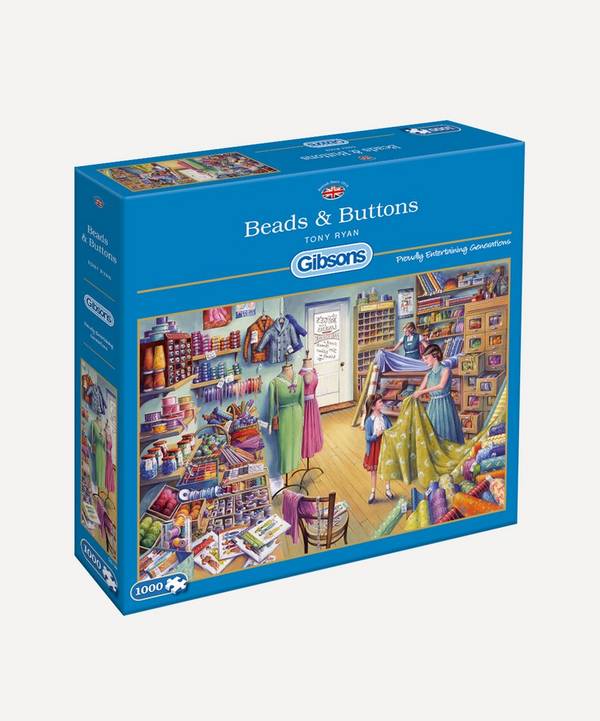 Gibsons - Beads & Buttons 1000-Piece Jigsaw Puzzle image number 0