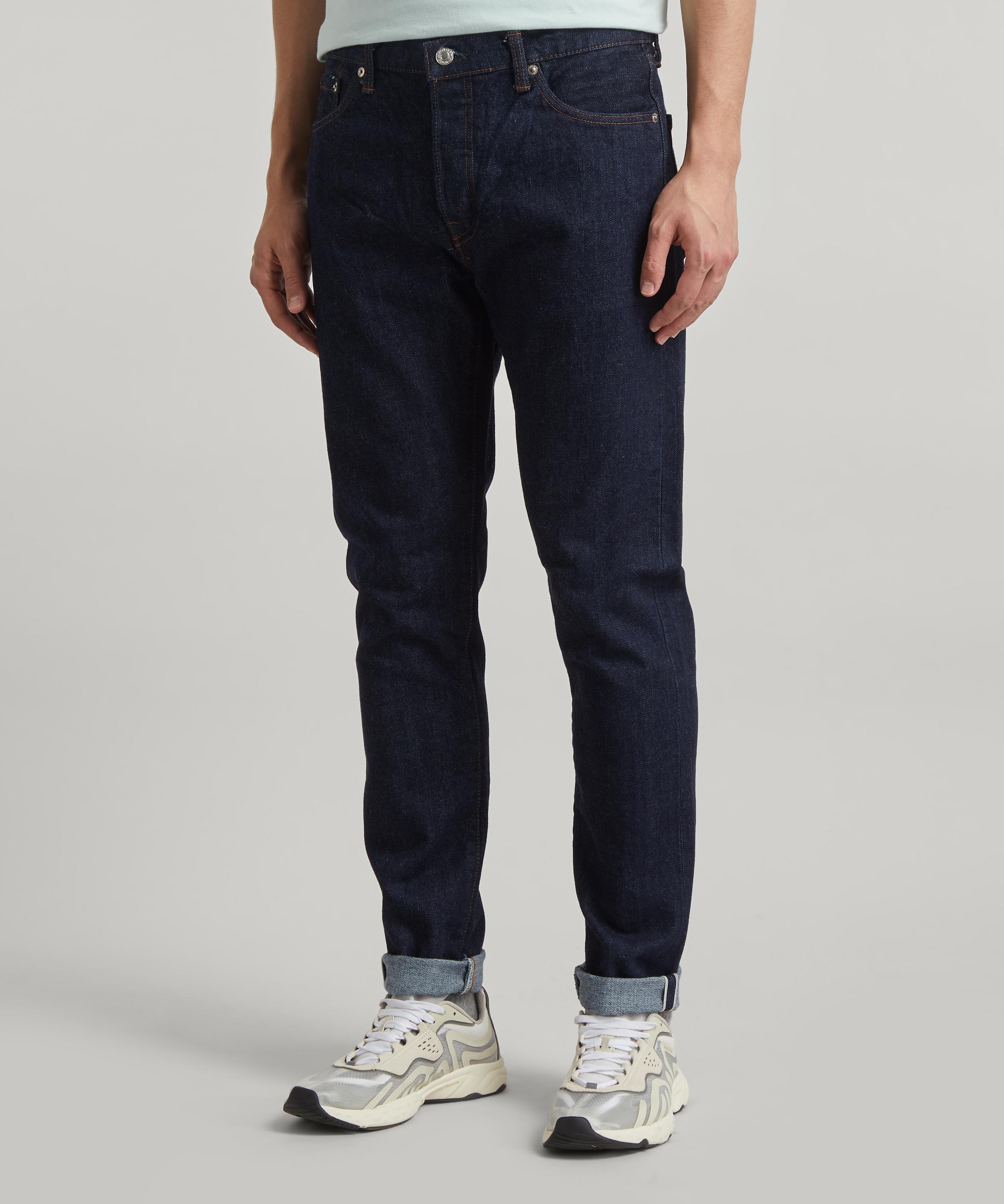 EDWIN Slim Tapered - Kurabo Recycle Denim Red Selvage - Blue - mid