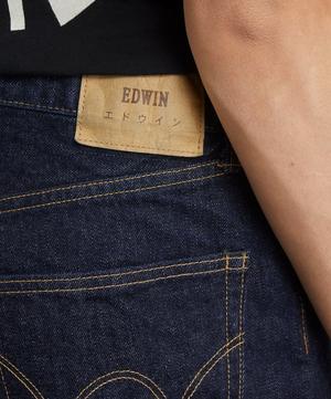 Edwin - Red Salvage Loose Tapered Jeans image number 4