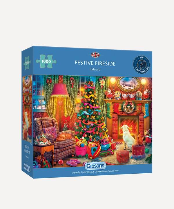Gibsons - Festive Fireside 1000-Piece Jigsaw Puzzle image number 0