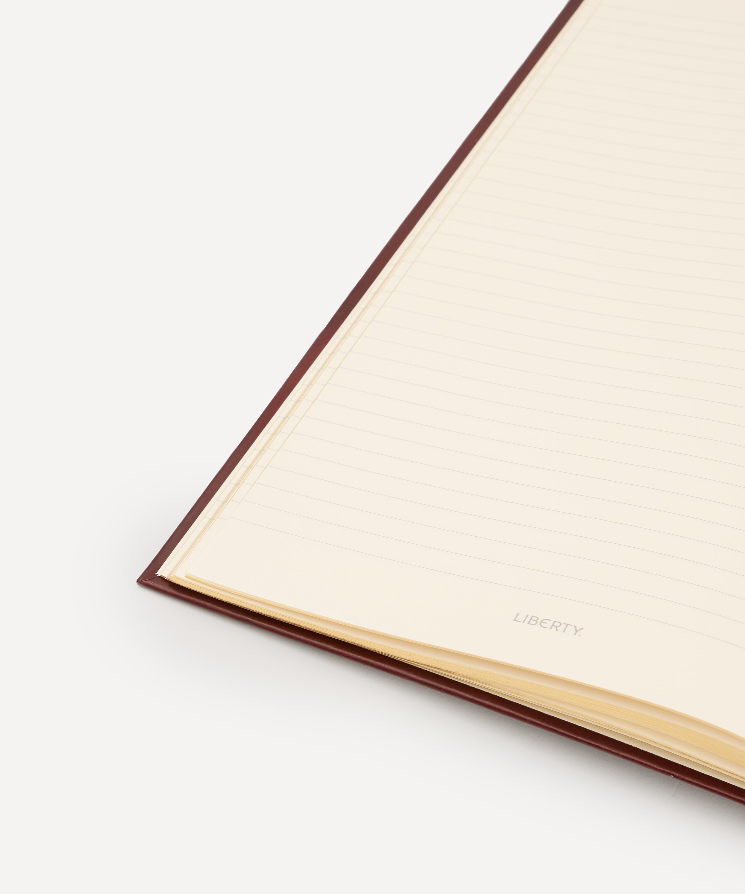 Liberty - Ianthe A4 Leather Notebook image number 3