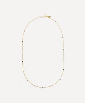 Gold-Plated Raw Diamond Chain Necklace