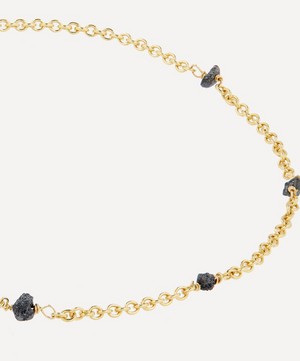 Stephanie Schneider - Gold-Plated Raw Diamond Chain Bracelet image number 3