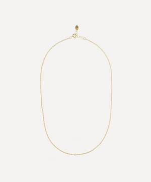 Gold-Plated Akoya Pearl Necklace