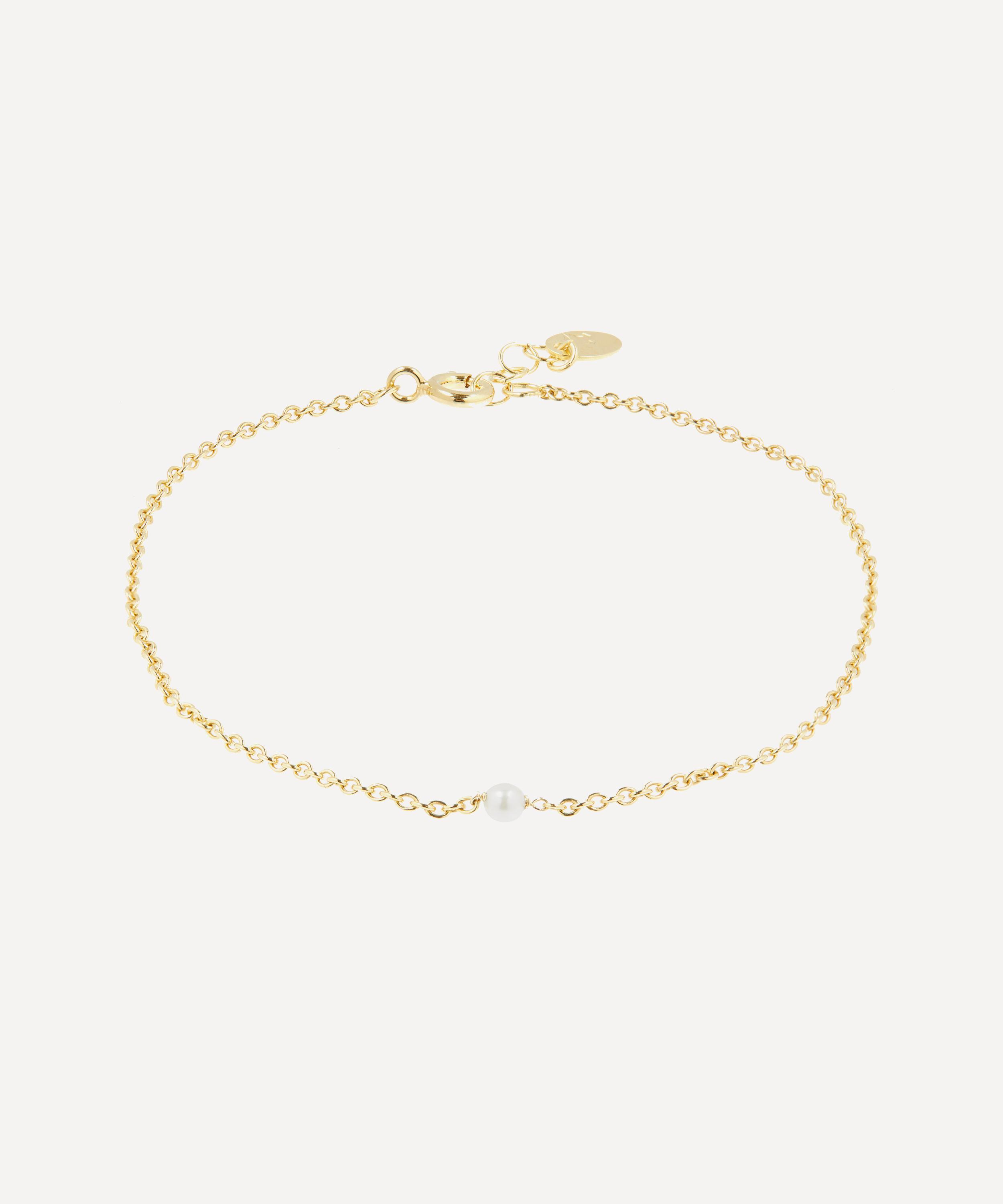 Stephanie Schneider - Gold-Plated Akoya Pearl Bracelet image number 0