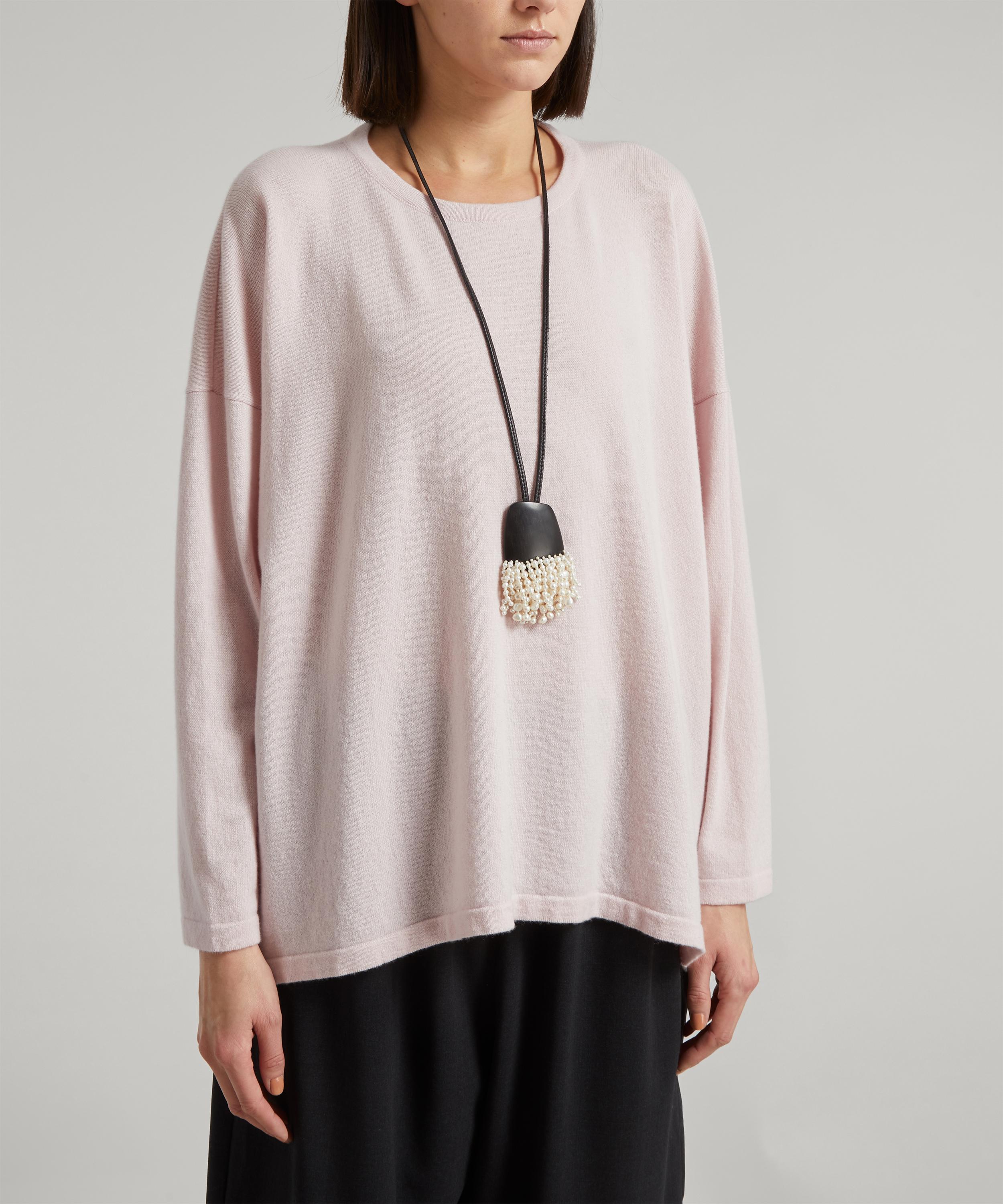 Line clearance cashmere sweater