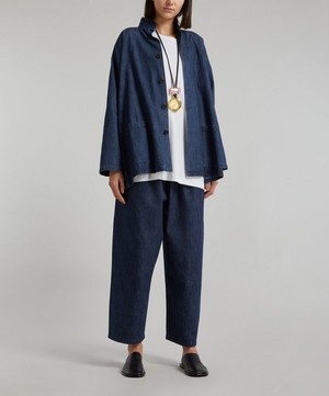 Eskandar - Japanese Denim Trousers image number 2