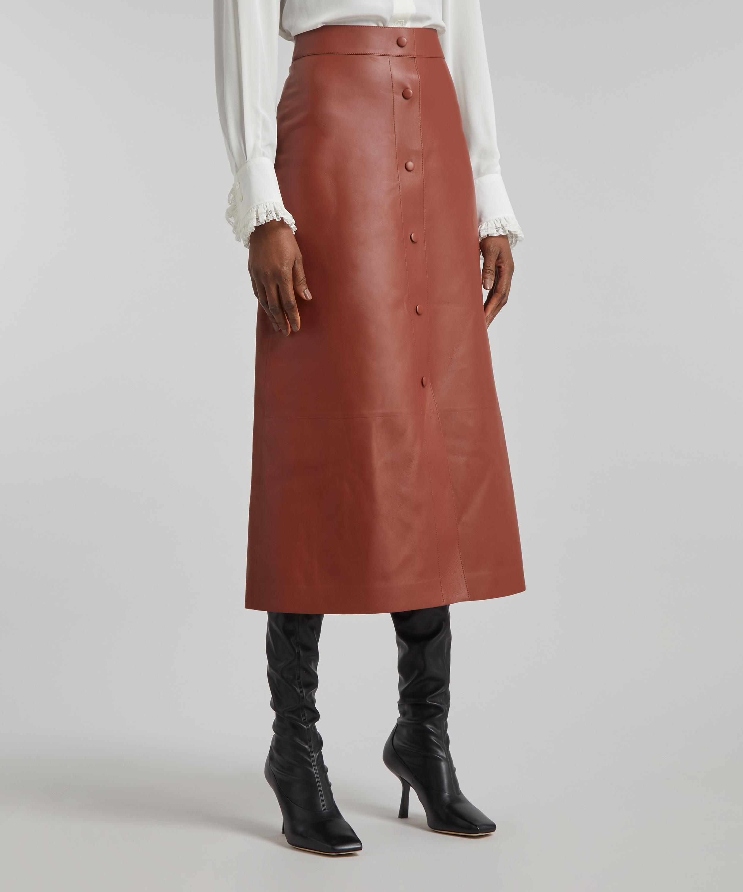 Chloé - Nappa Leather Skirt image number 1