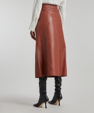 Chloé - Nappa Leather Skirt image number 3