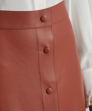 Chloé - Nappa Leather Skirt image number 4