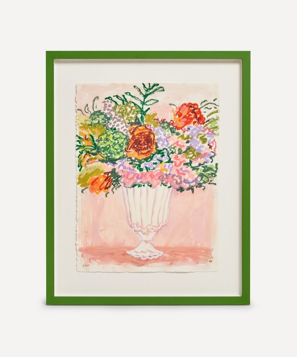 Rosie Harbottle - Spring Blooms Original Framed Artwork image number null