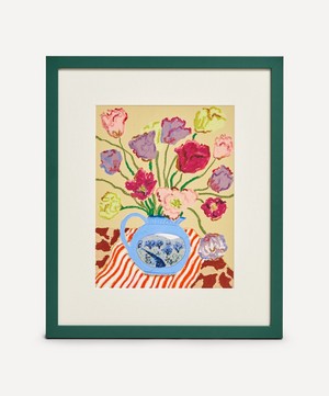 Rosie Harbottle - Tulips From The Garden Original Framed Artwork image number 0