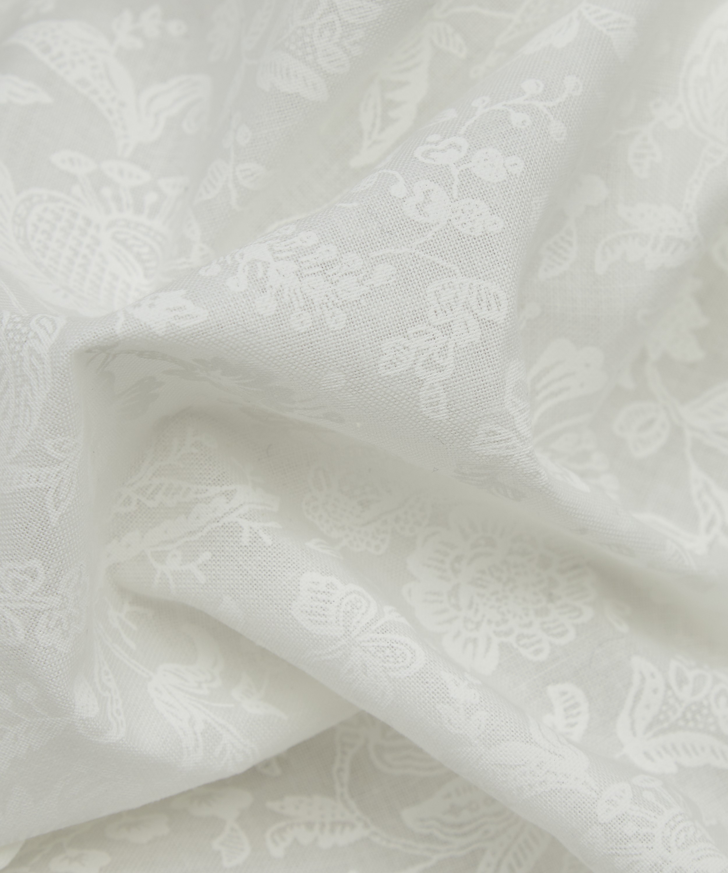 Black and White Floral Lace Fabric -  Hong Kong