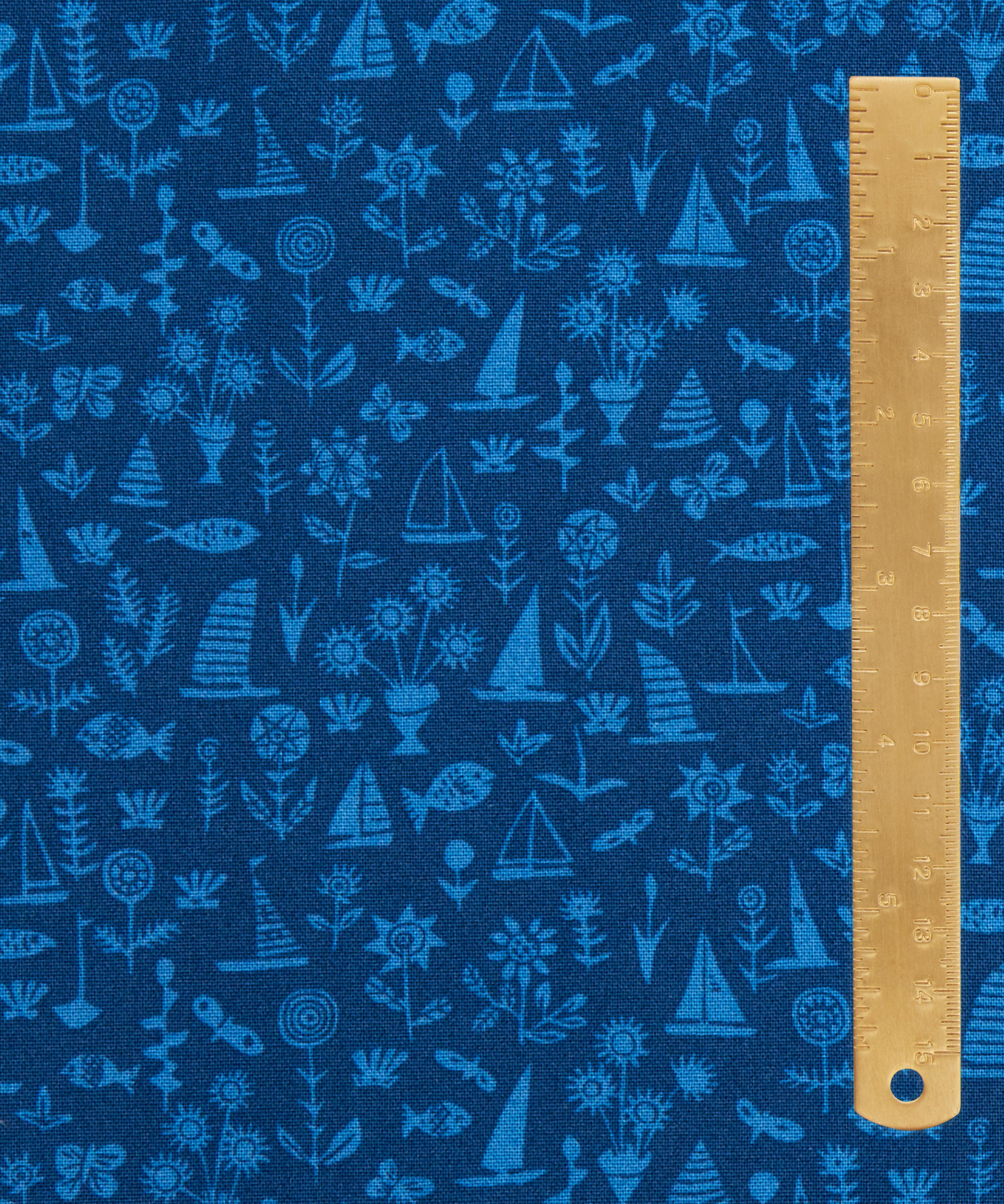 Liberty Fabrics - Sealife Lasenby Quilting Cotton image number 4