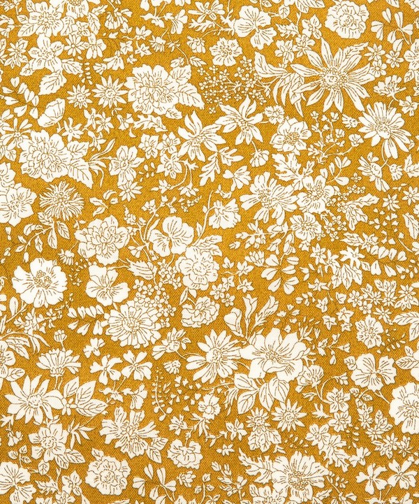 Liberty Fabrics - Golden Ochre Emily Belle Lasenby Quilting Cotton image number null
