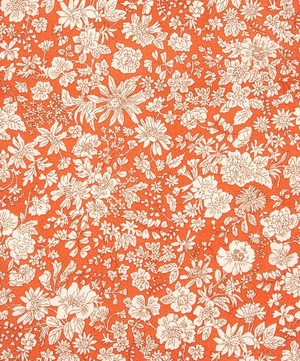 Liberty Fabrics - Tangerine Emily Belle Lasenby Quilting Cotton image number 0