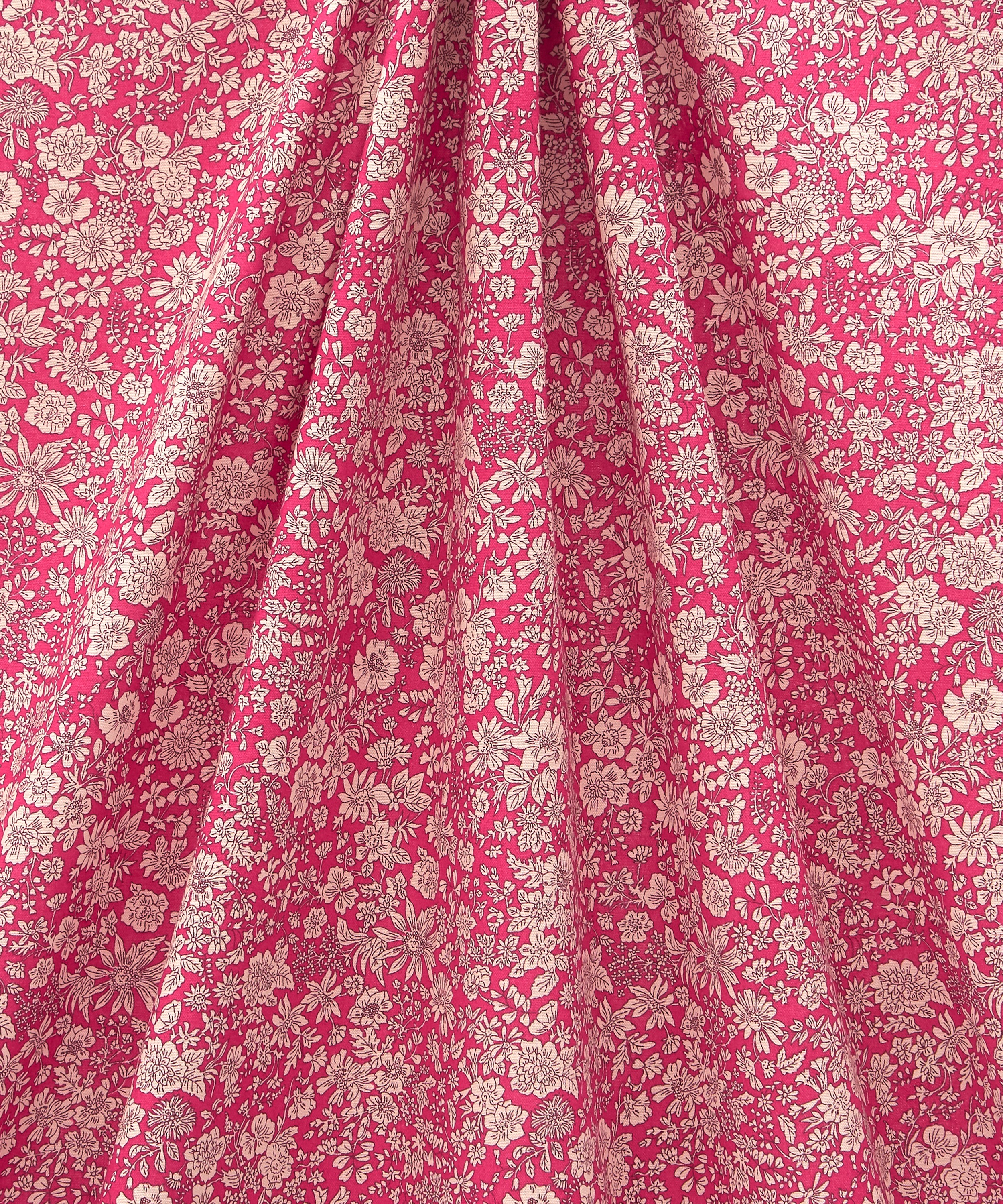 Liberty Fabrics - Bright Pink Emily Belle Lasenby Quilting Cotton image number 2