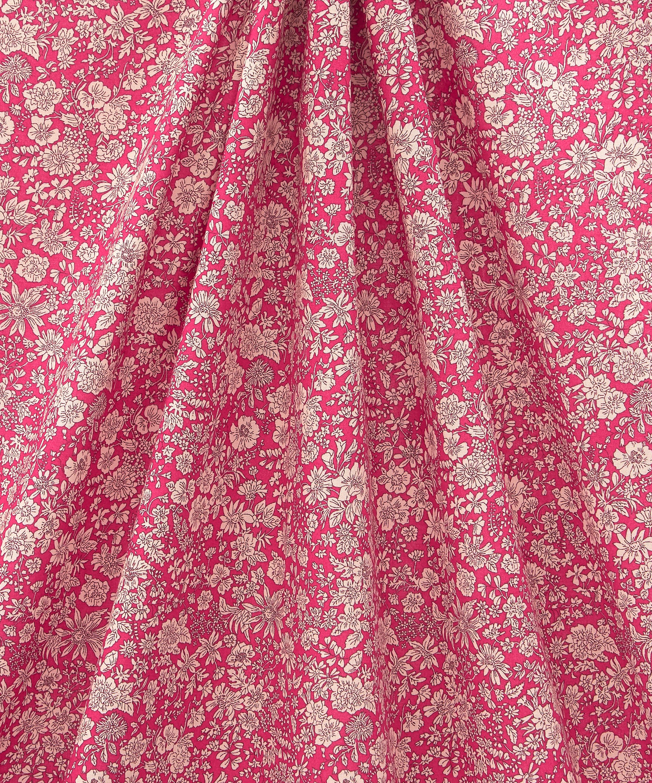Liberty Fabrics - Bright Pink Emily Belle Lasenby Quilting Cotton image number 2