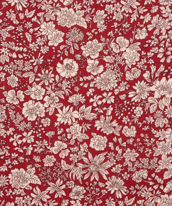 Liberty Fabrics - Crimson Emily Belle Lasenby Quilting Cotton image number null