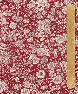 Liberty Fabrics - Crimson Emily Belle Lasenby Quilting Cotton image number 4