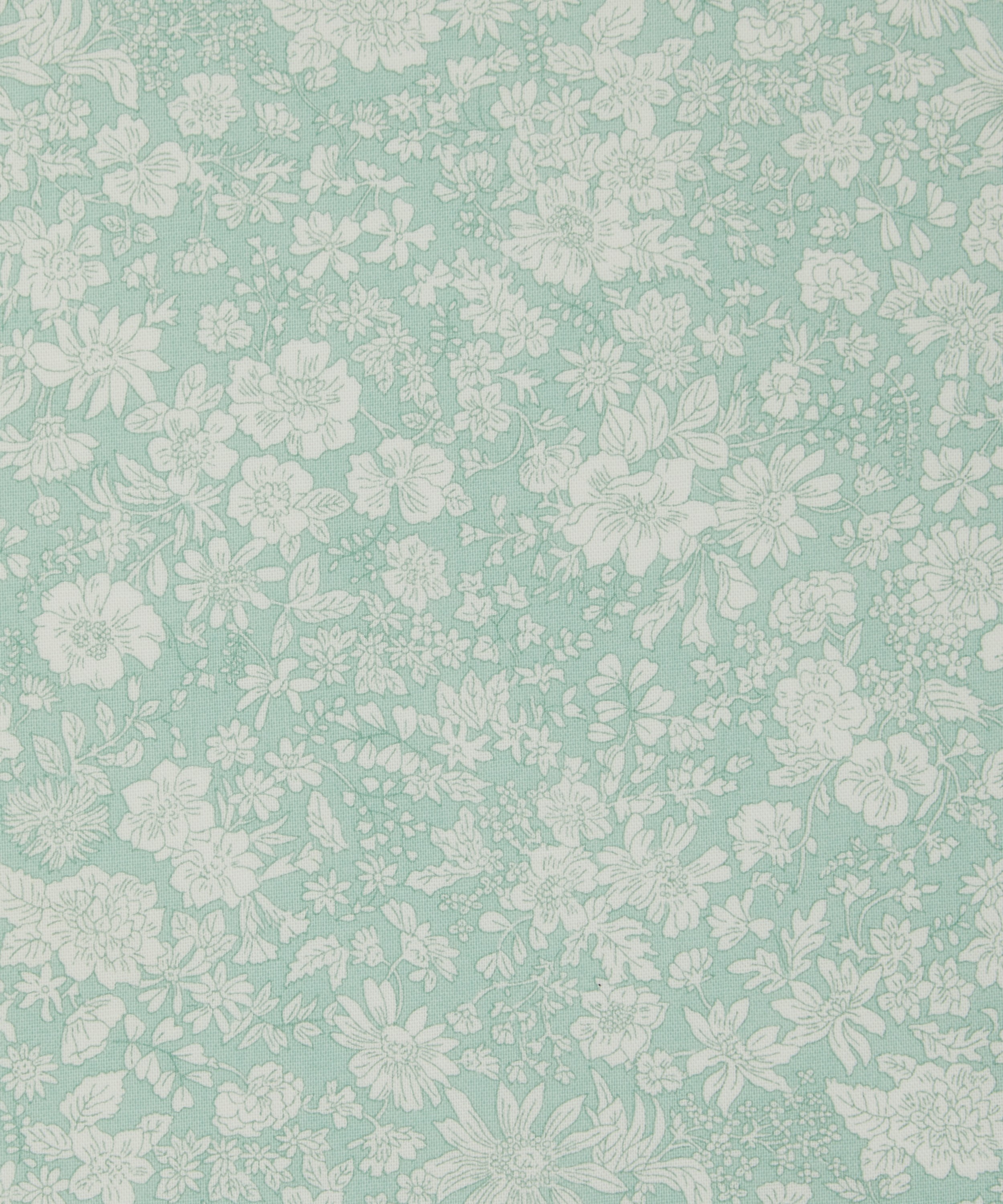 Liberty Fabrics - Soft Mint Emily Belle Lasenby Quilting Cotton