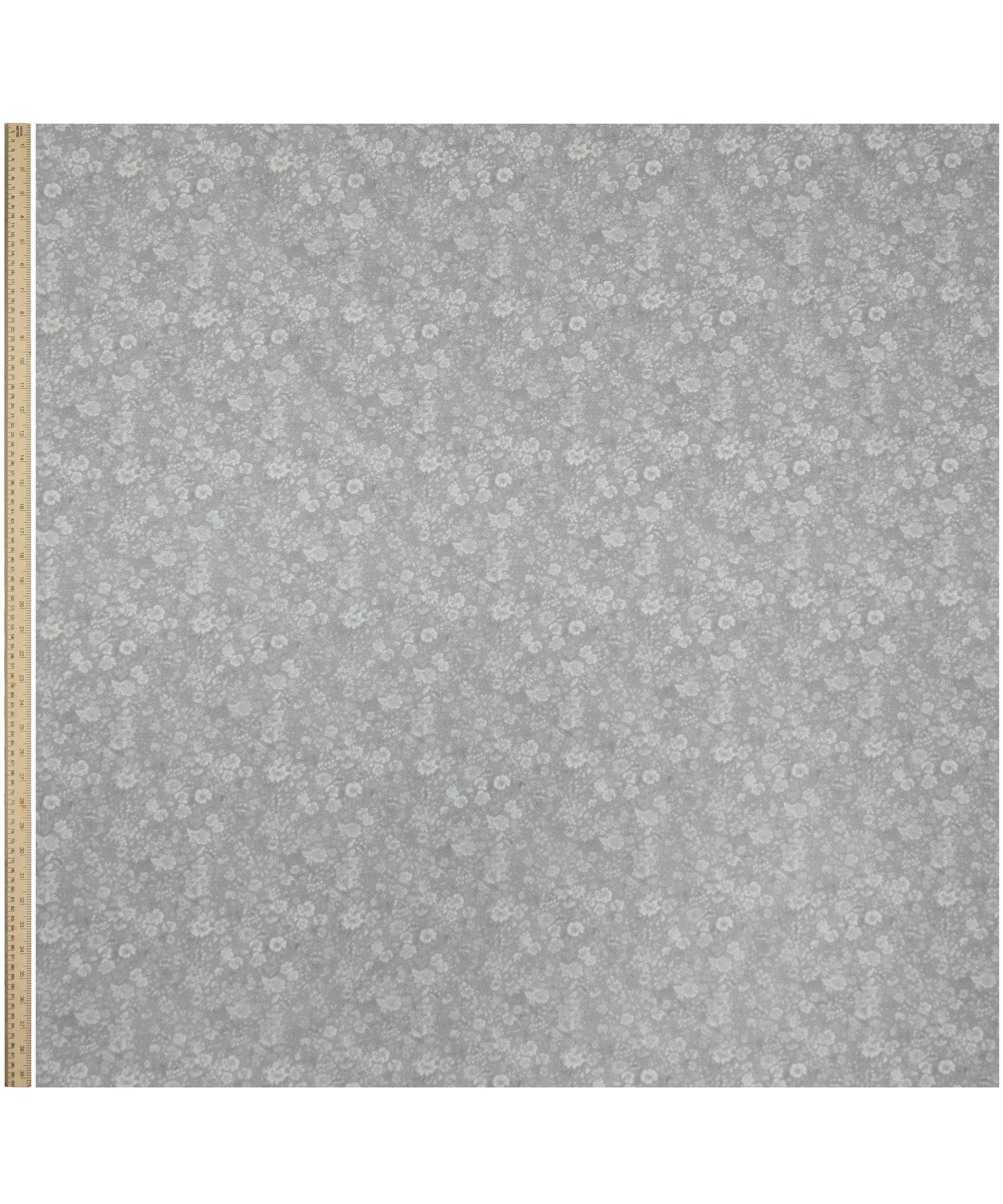 Liberty Fabrics - Steel Emily Belle Lasenby Quilting Cotton image number 1