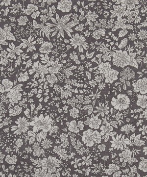 Liberty Fabrics - Charcoal Emily Belle Lasenby Quilting Cotton image number 0