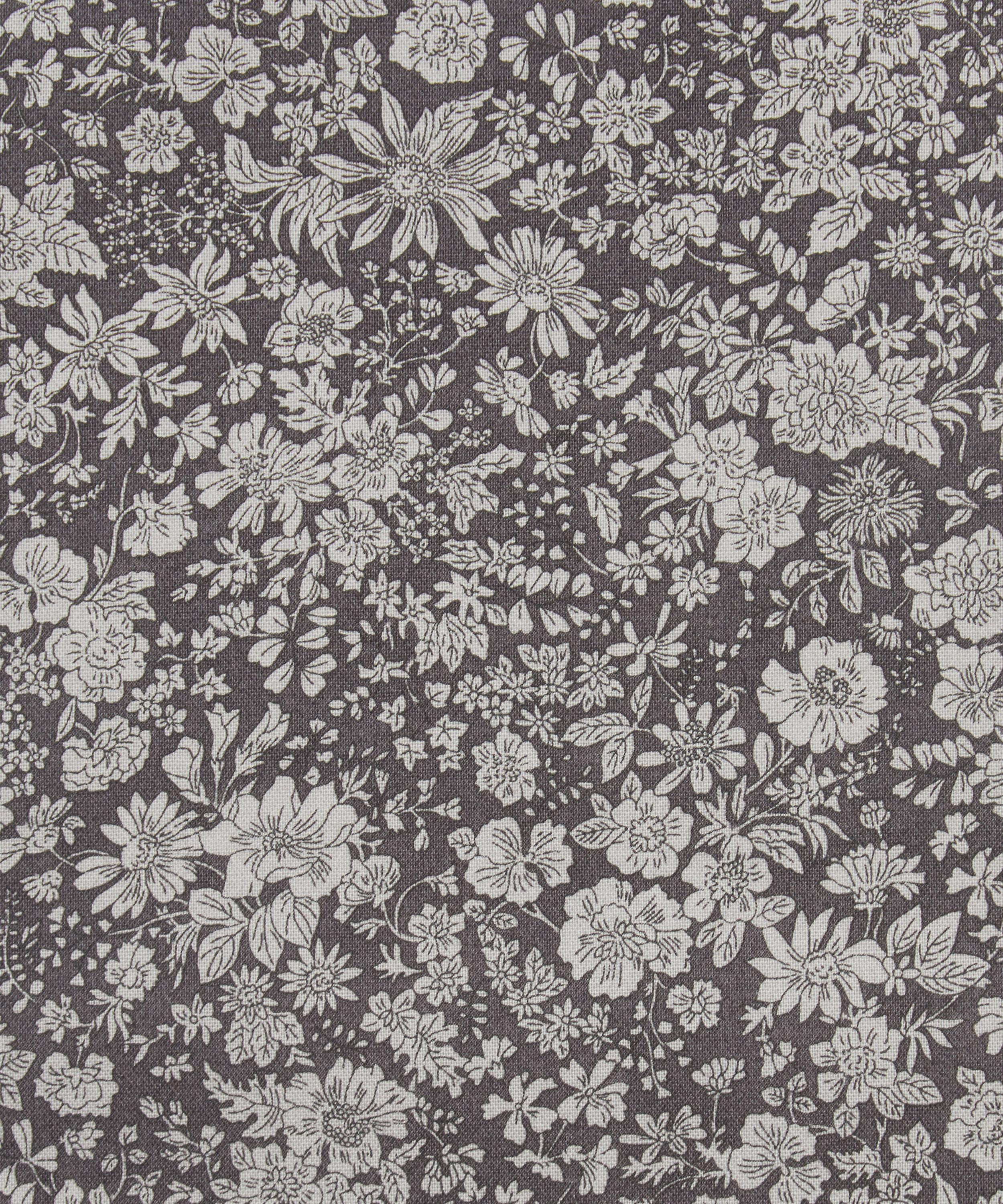 Liberty Fabrics - Charcoal Emily Belle Lasenby Quilting Cotton image number 0