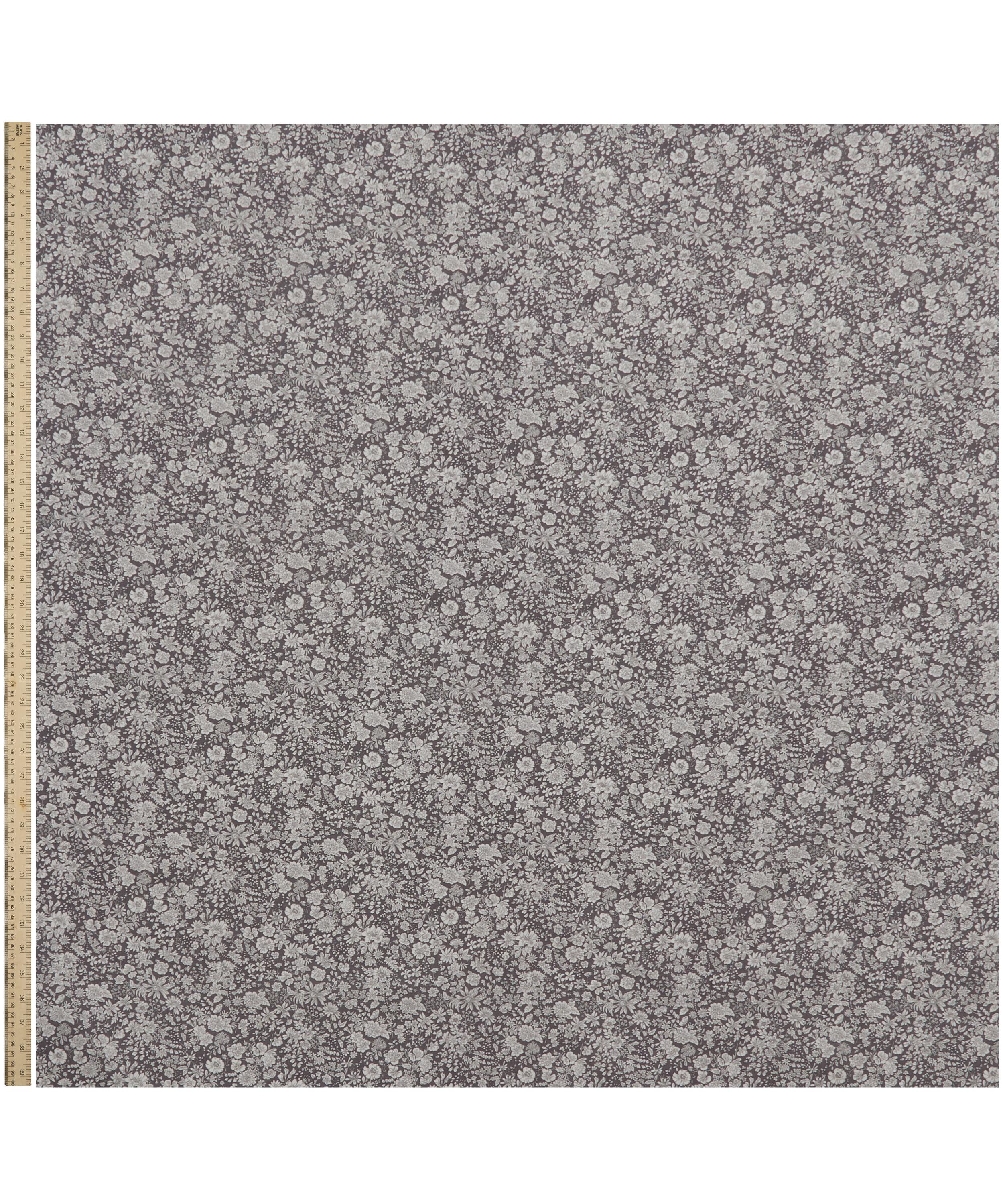 Liberty Fabrics - Charcoal Emily Belle Lasenby Quilting Cotton image number 1