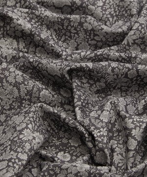 Liberty Fabrics - Charcoal Emily Belle Lasenby Quilting Cotton image number 3