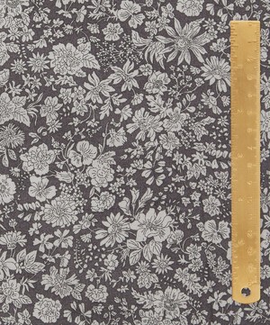 Liberty Fabrics - Charcoal Emily Belle Lasenby Quilting Cotton image number 4
