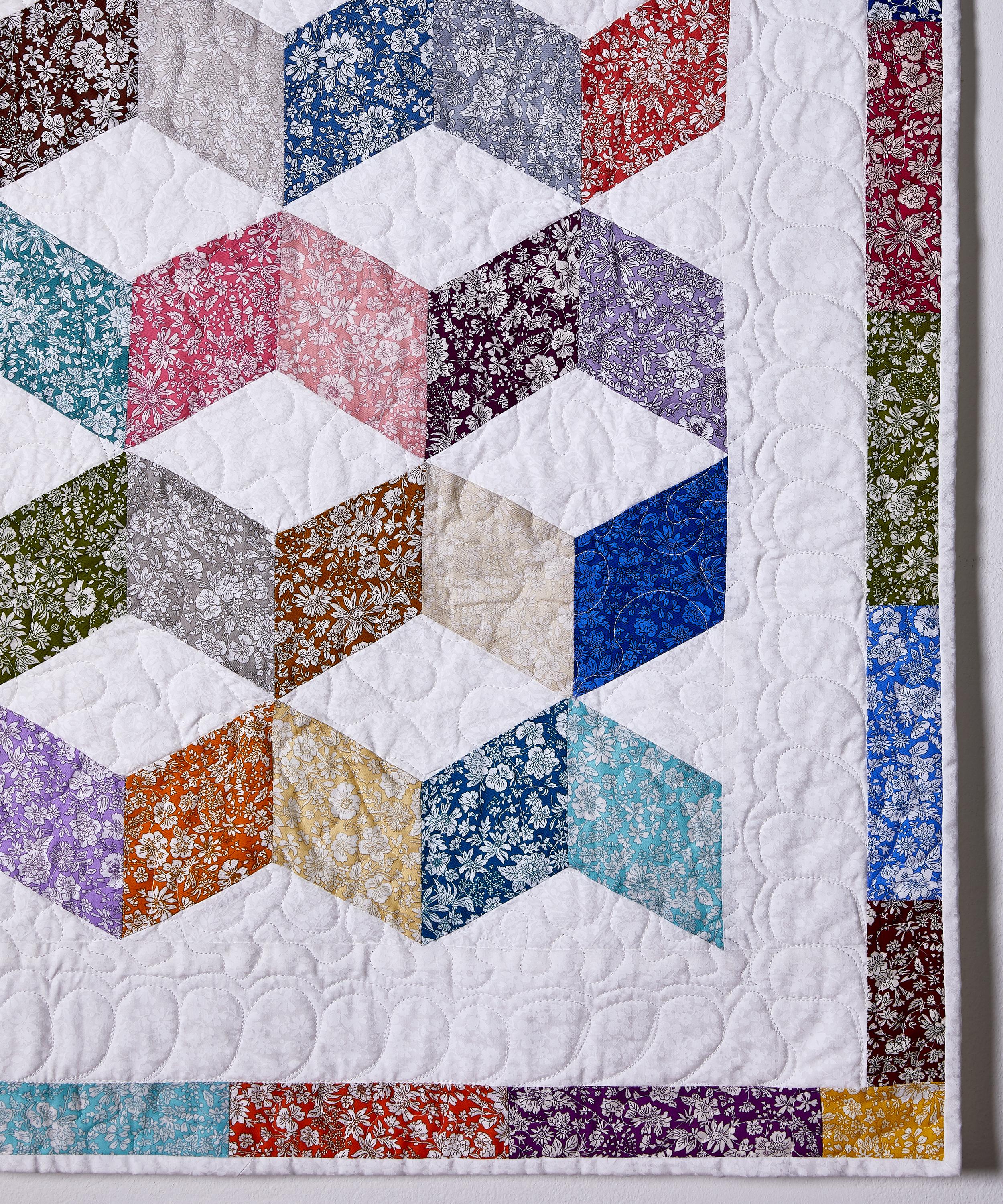 Liberty Fabrics - Violet Emily Belle Lasenby Quilting Cotton image number 1