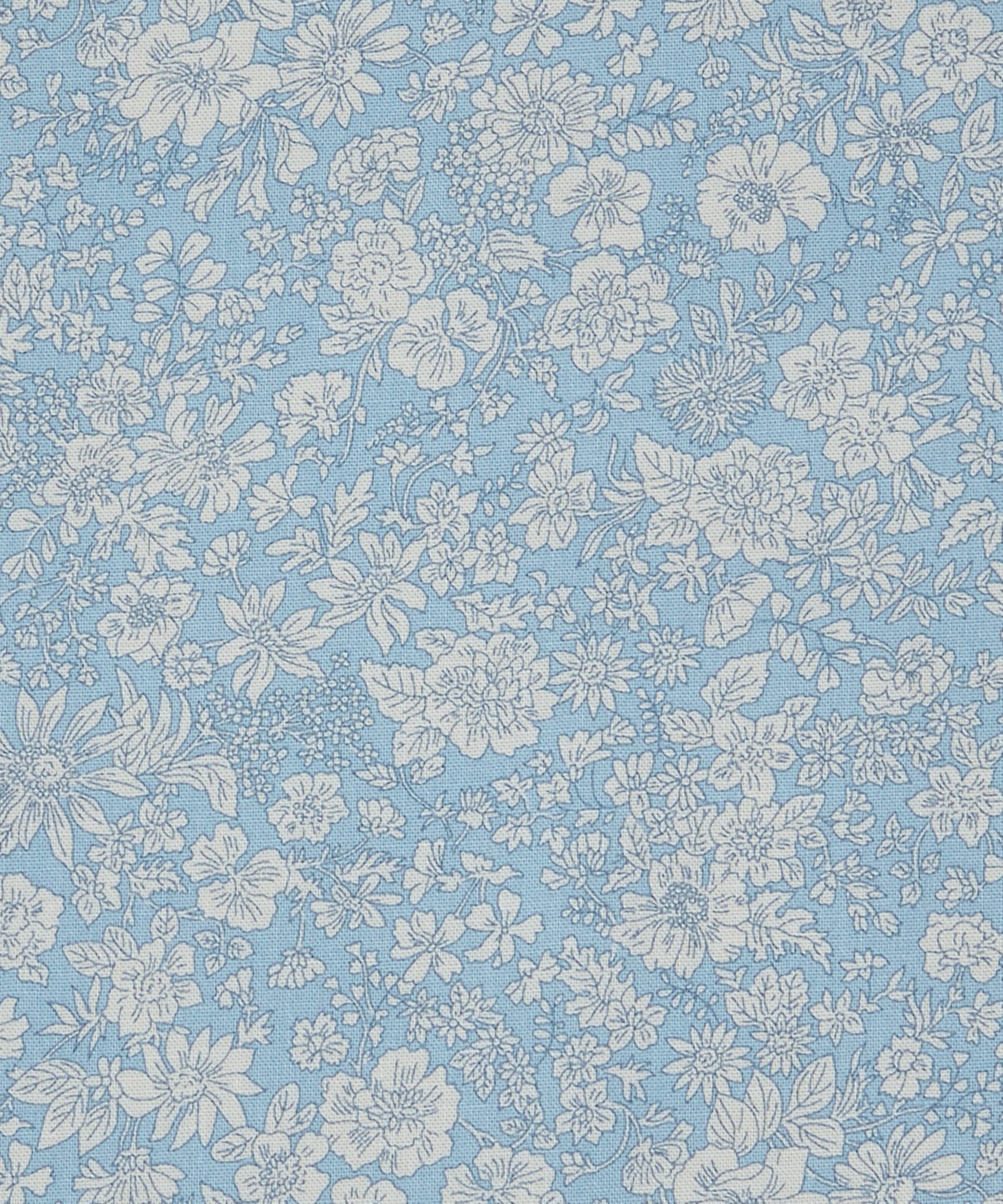 Liberty Fabrics - Blue Sky Emily Belle Lasenby Quilting Cotton image number 0