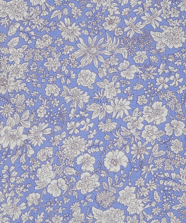 Liberty Fabrics - Marine Blue Emily Belle Lasenby Quilting Cotton image number null