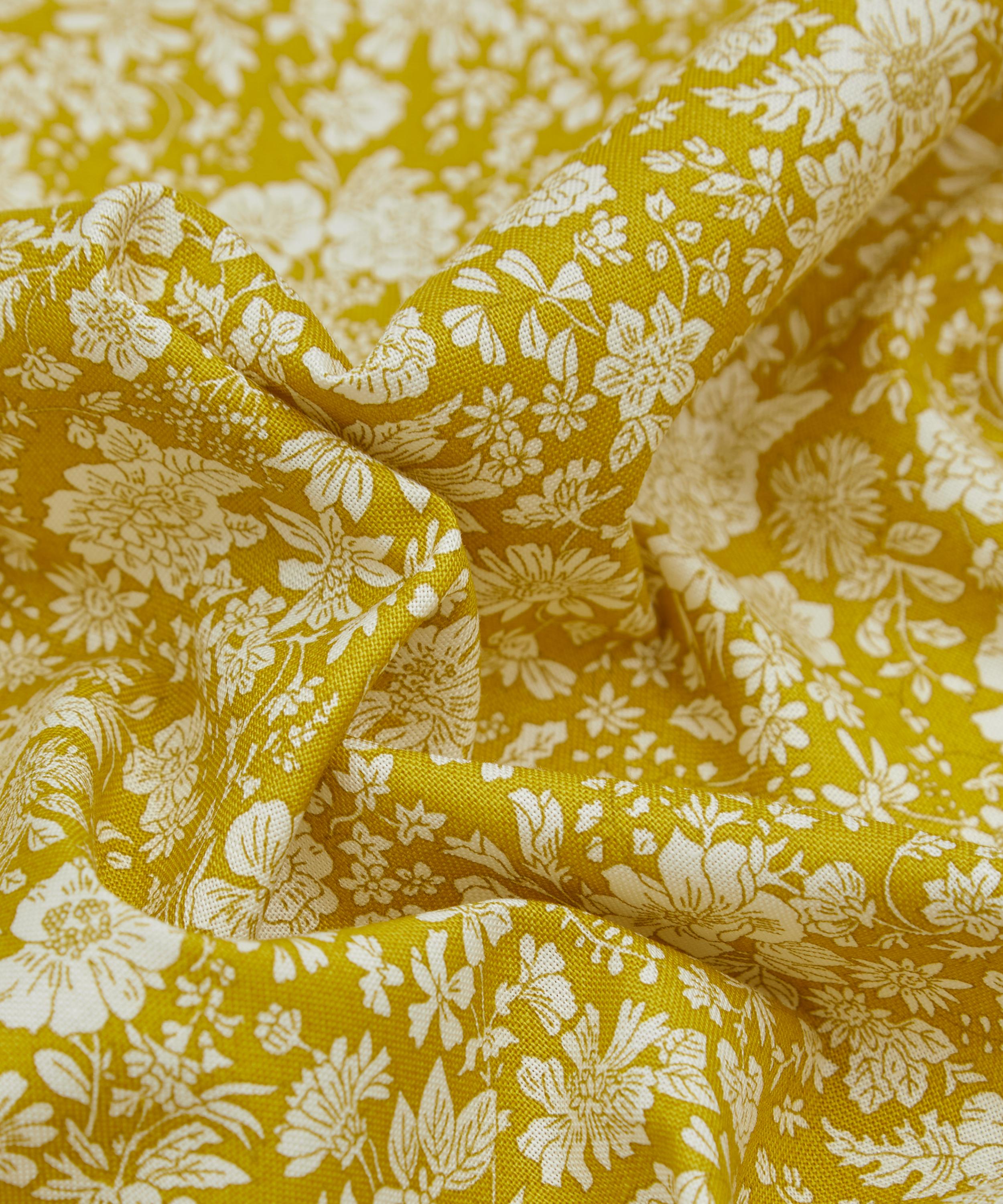 Liberty Fabrics - Lime Emily Belle Lasenby Quilting Cotton image number 4