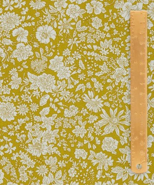 Liberty Fabrics - Lime Emily Belle Lasenby Quilting Cotton image number 5