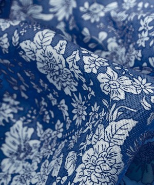 Liberty Fabrics - Cobalt Emily Belle Lasenby Quilting Cotton image number 4