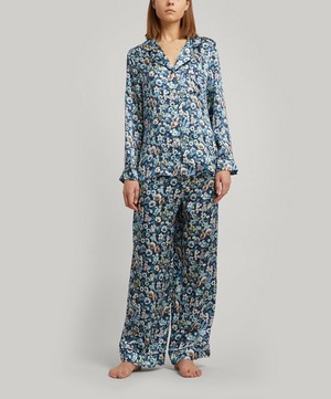 Liberty - Fairytale Silk Satin Pyjama Set image number 1
