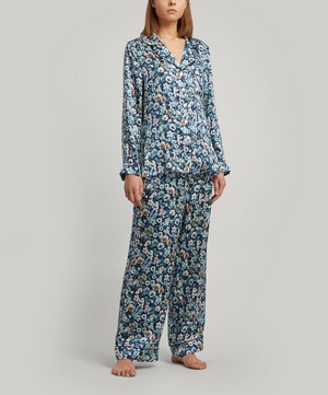 Liberty - Fairytale Silk Satin Pyjama Set image number 2